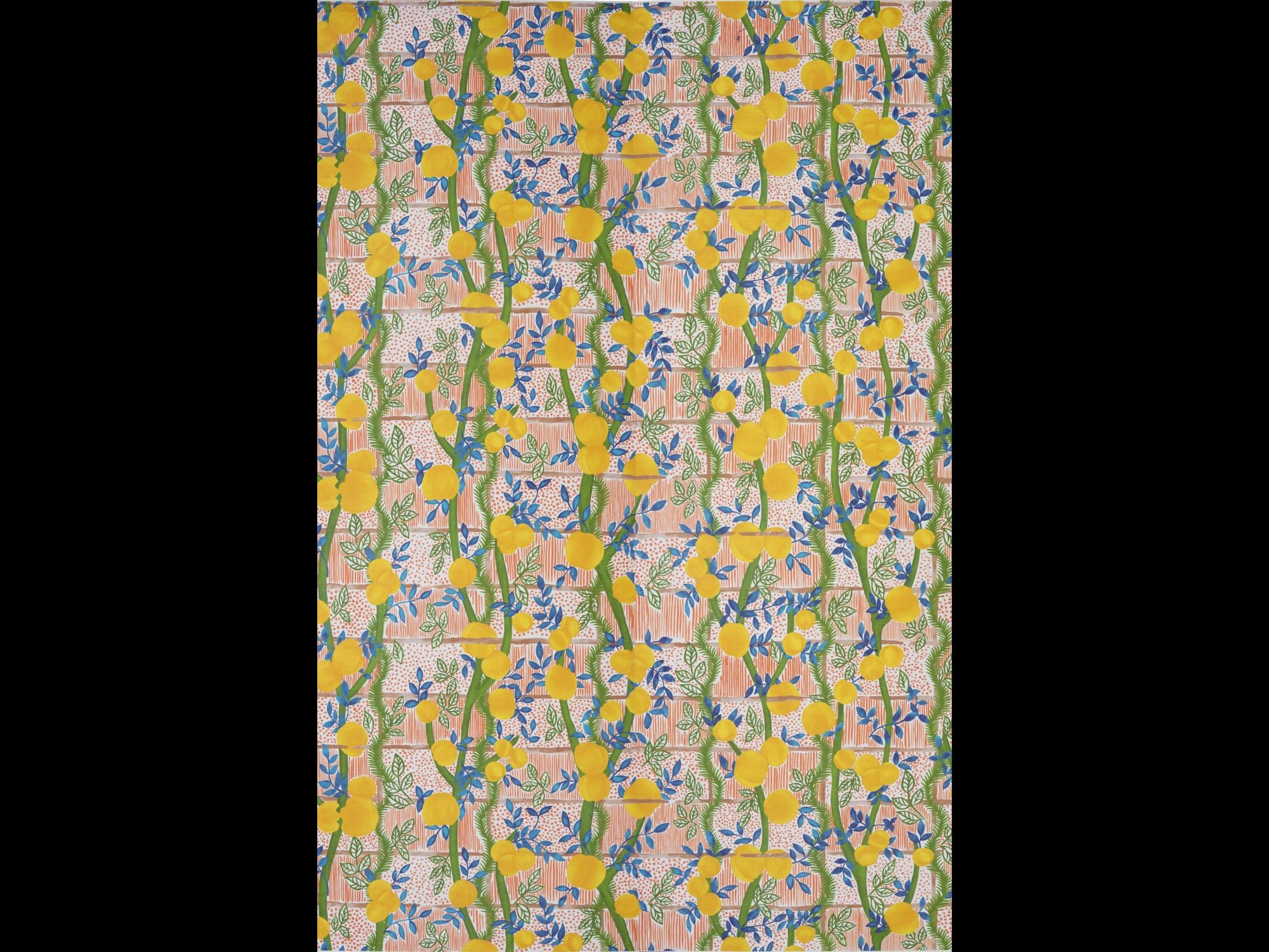 GARDEN PARTY WALLPAPER (SISALGRASSCLOTH) (FLAIR - GERT VOORJANS FOR JIM THOMPSON)