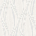 Tango White and Silver Wallpaper
