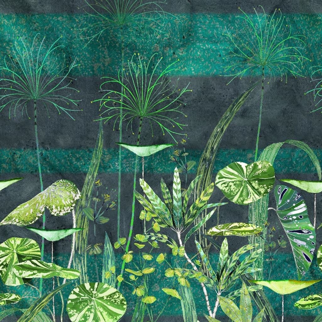 Arjuna Leaf Viridian (Scenes and Murals)