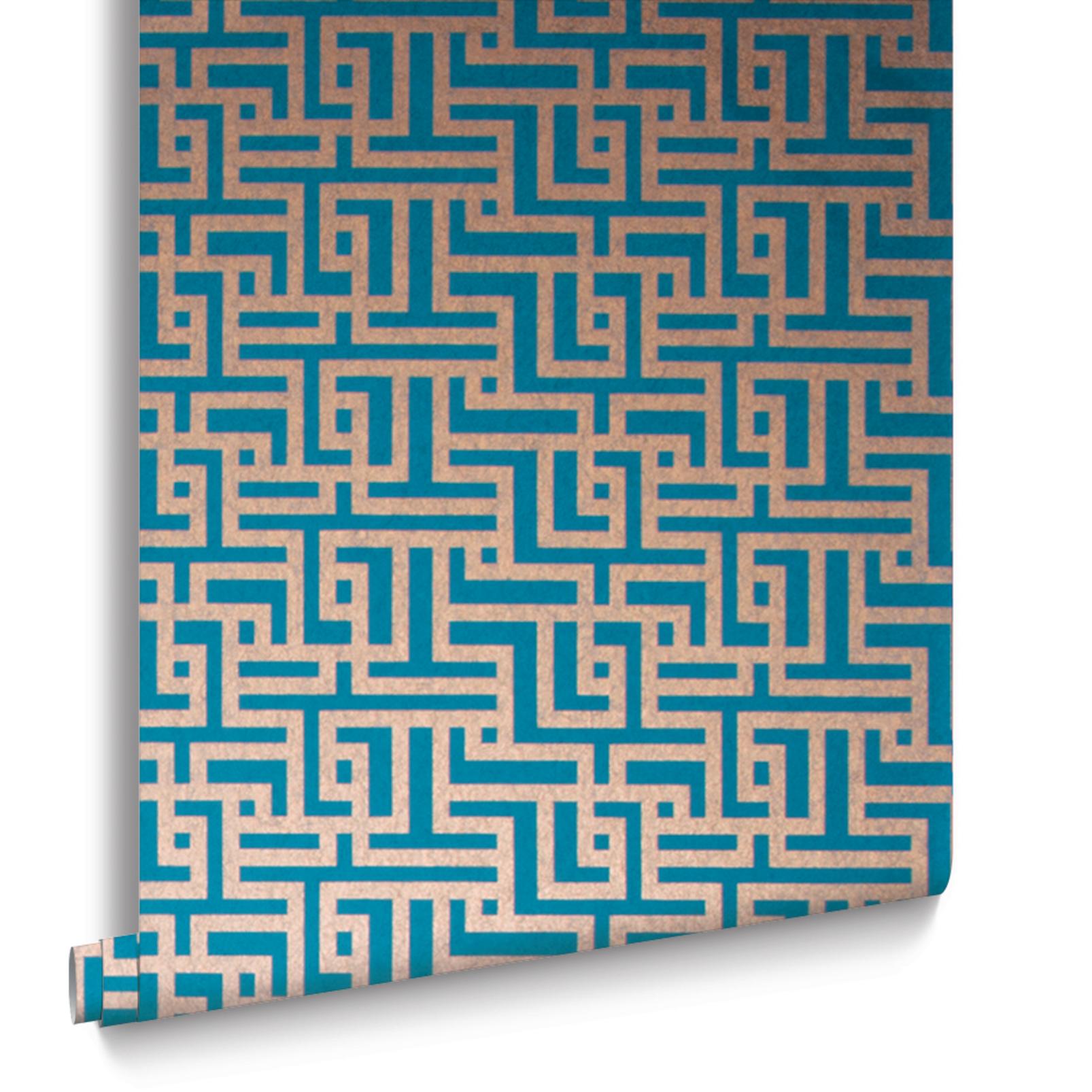 Zen Teal Wallpaper