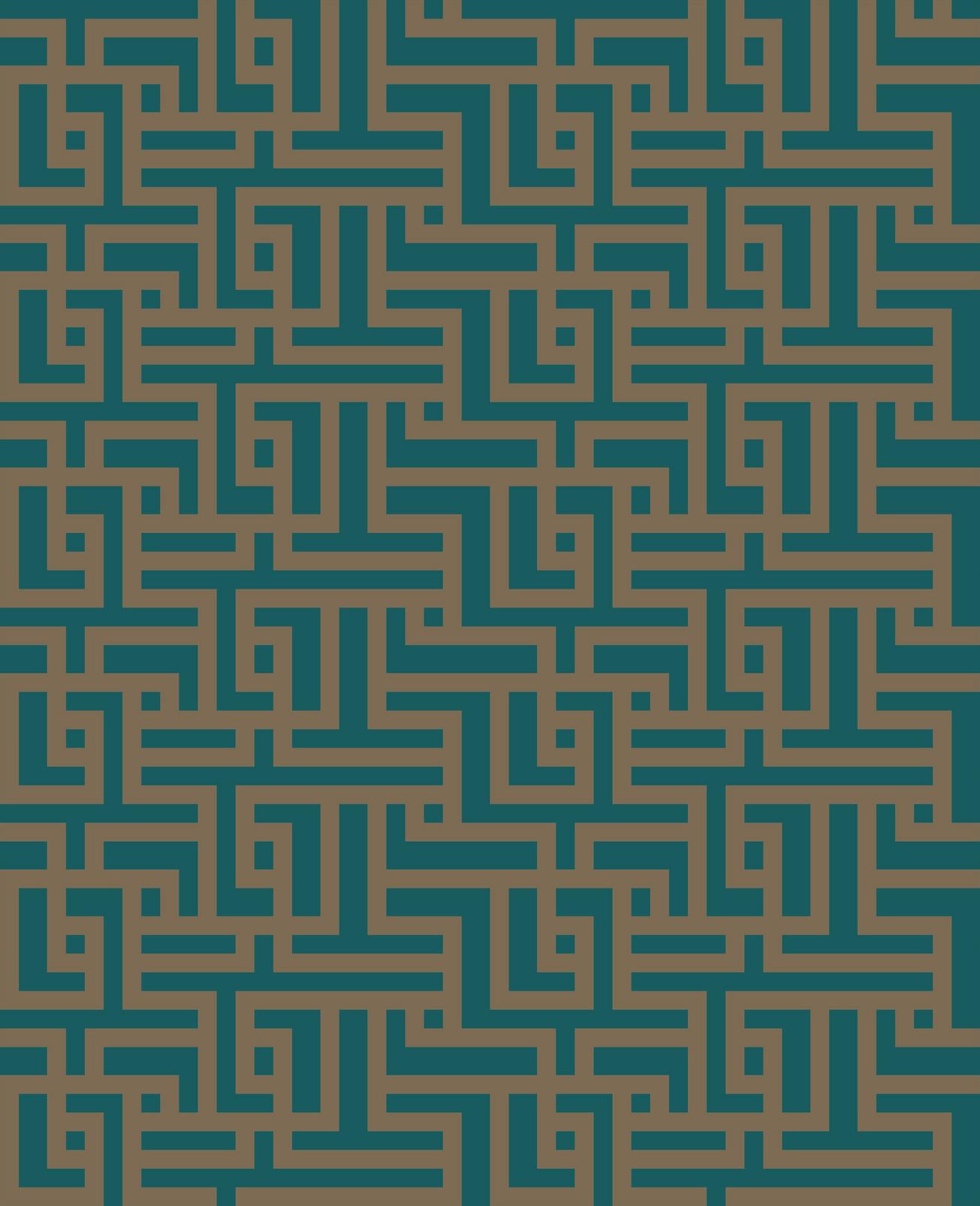 Zen Teal Wallpaper