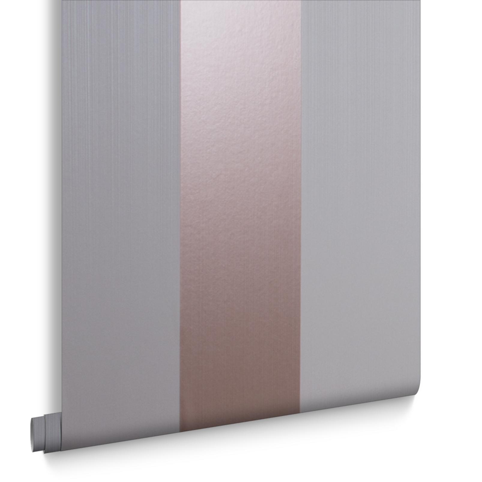 Figaro Rose Gold & Mink Wallpaper