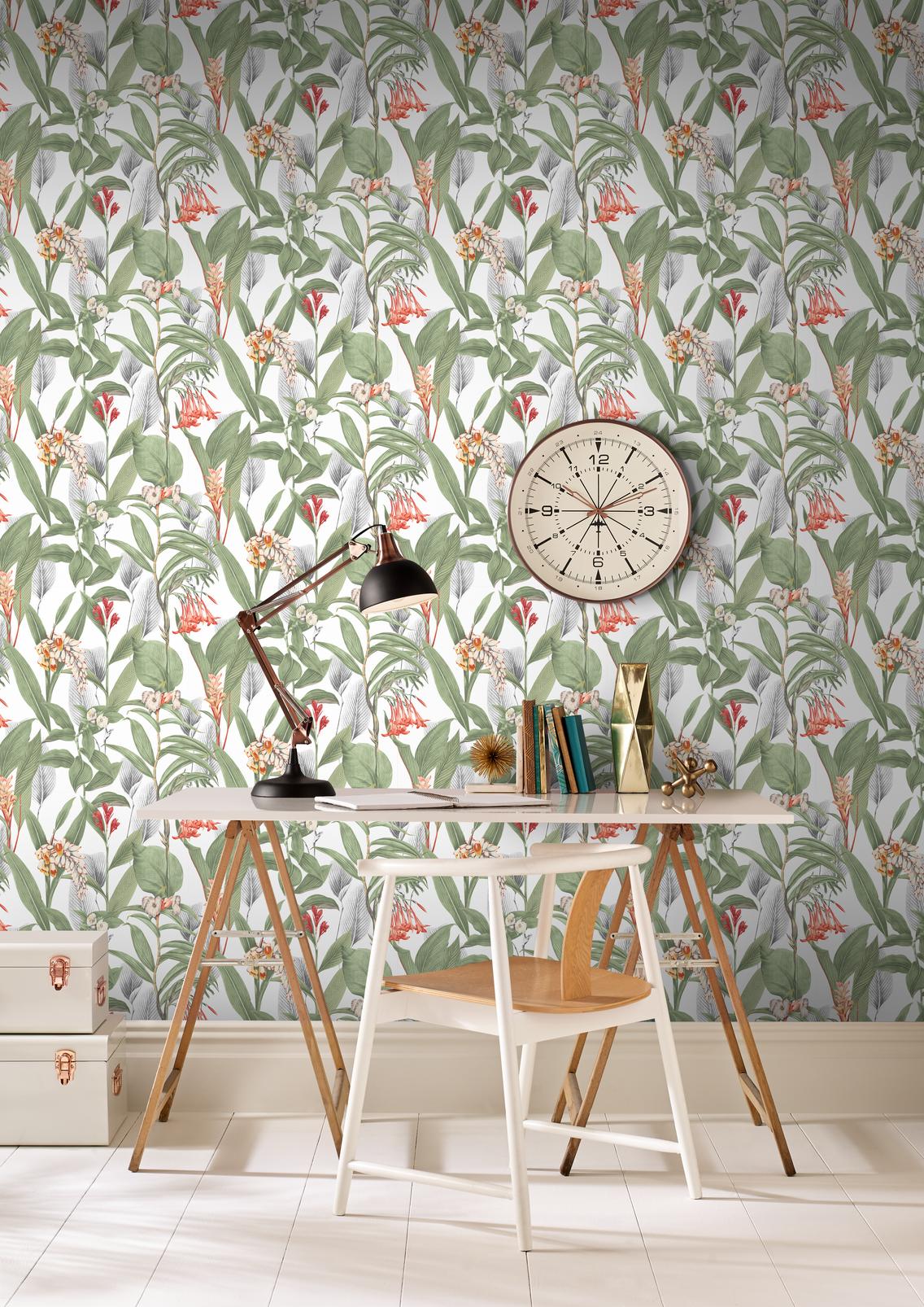 Botanical Powder Wallpaper