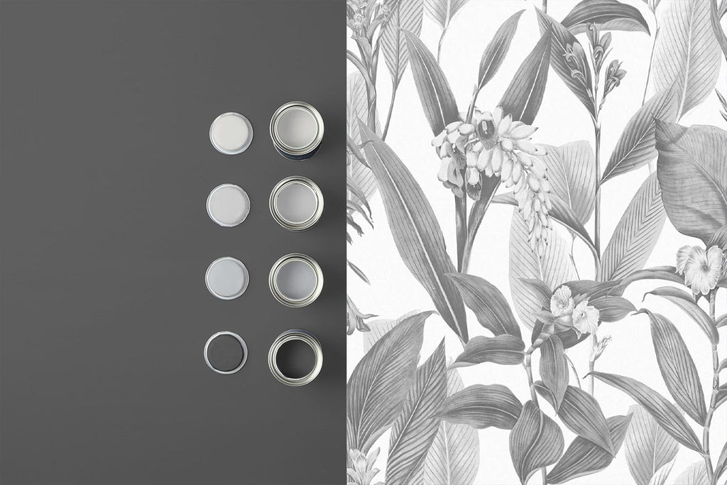 Botanical Shadow Wallpaper