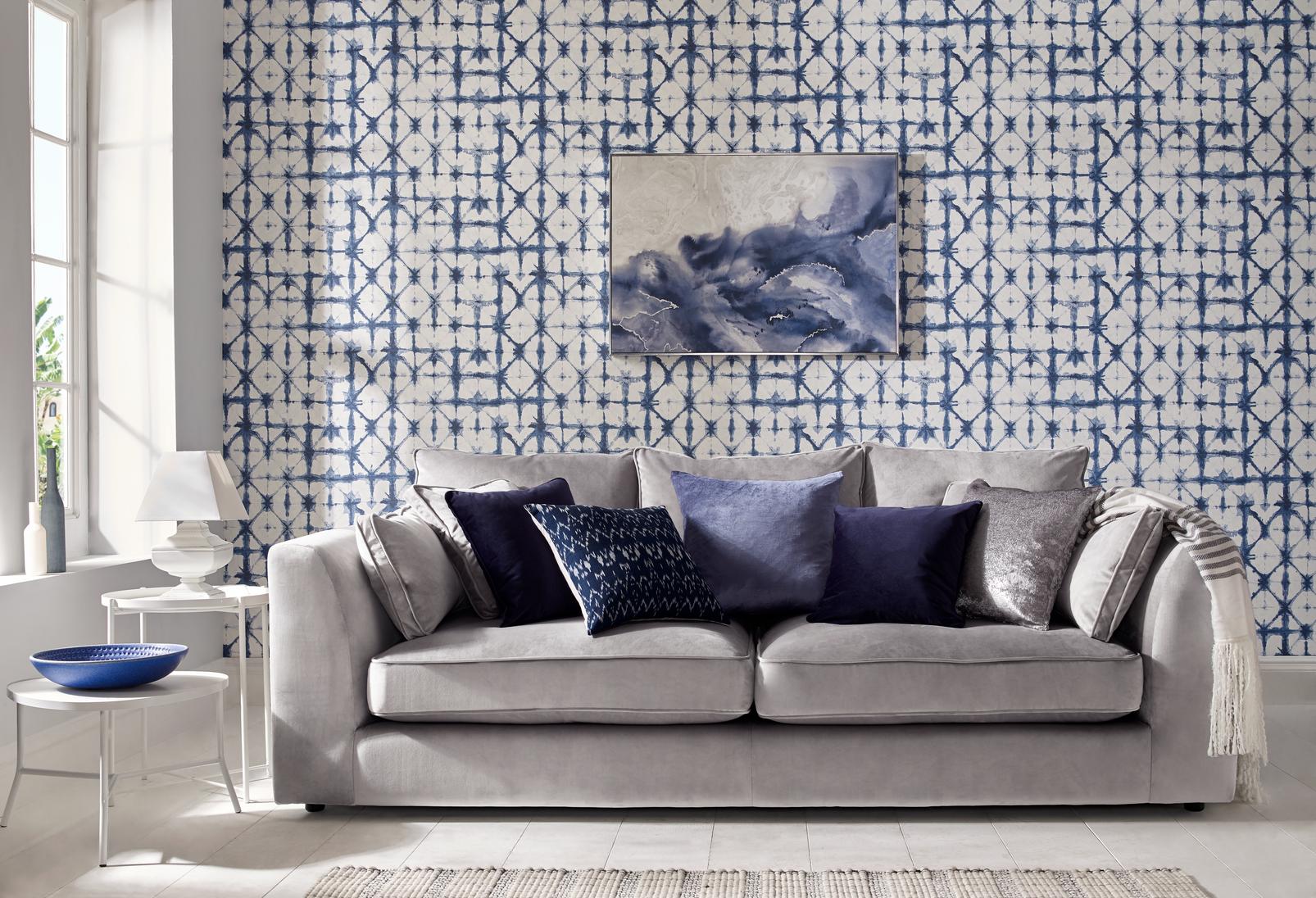 Indigo Blue Wallpaper