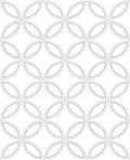 Eternity White and Silver Wallpaper