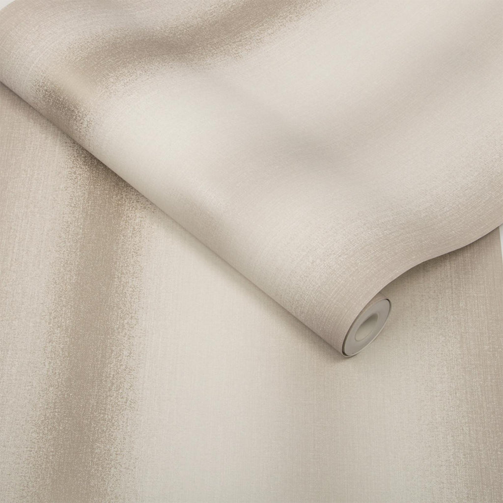 Wild Flower Stripe Sand Wallpaper