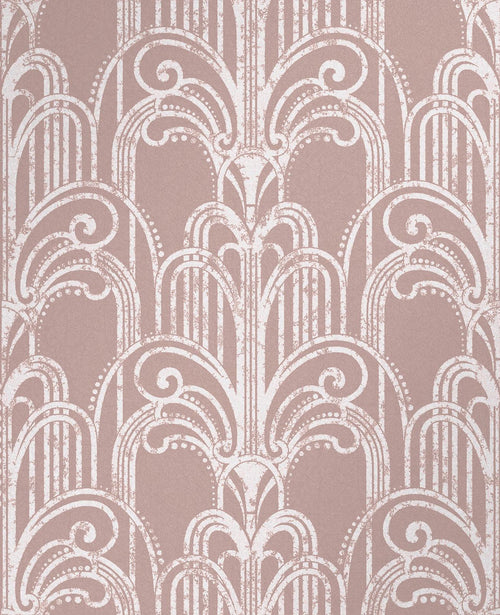 Art Deco Rose Gold Wallpaper