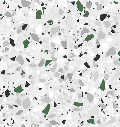Terrazzo Green Wallpaper