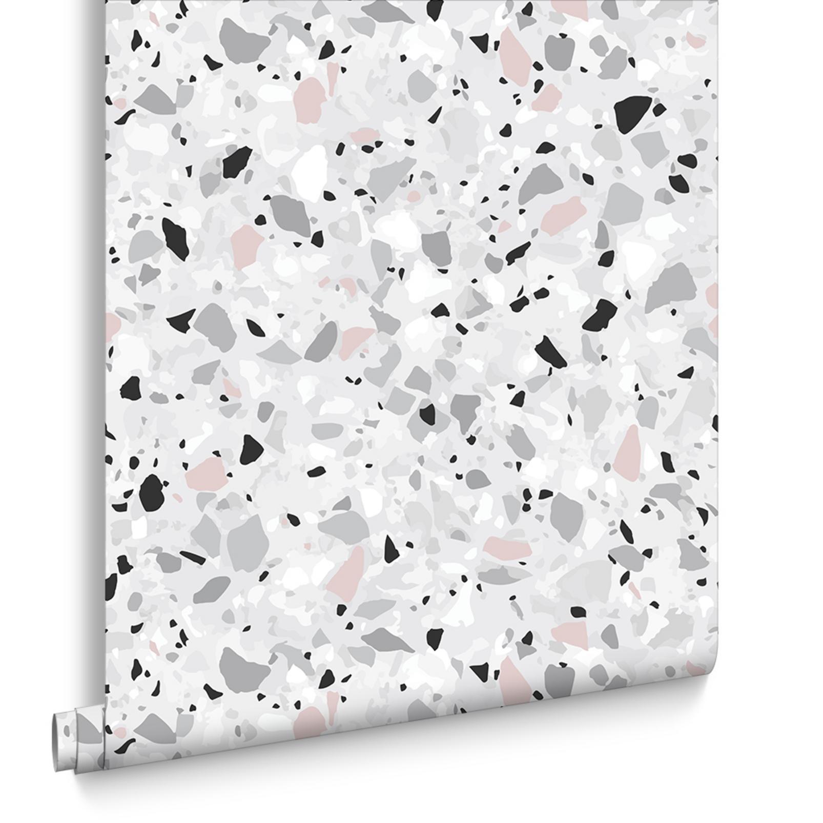 Terrazzo Pink Wallpaper