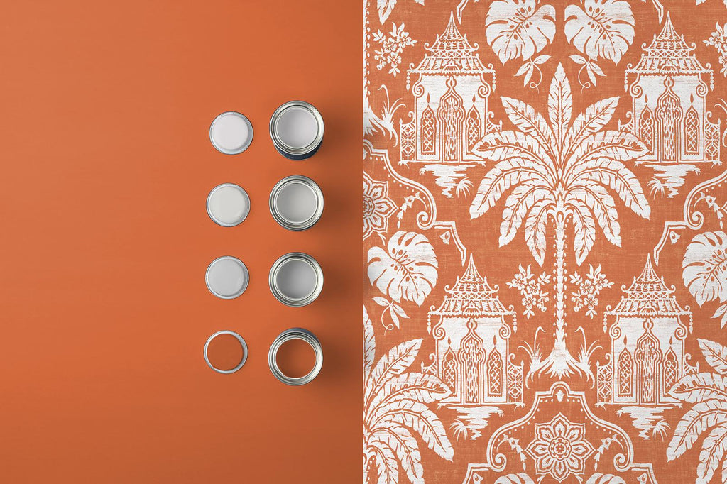 Imperial Orange Wallpaper