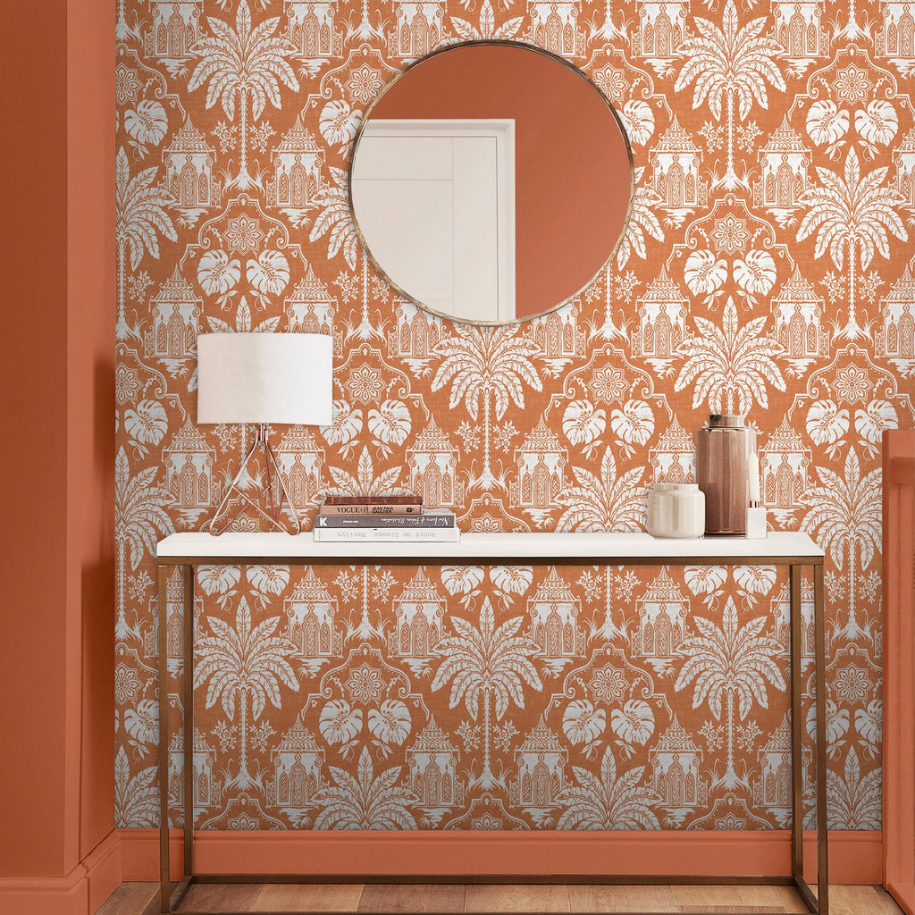 Imperial Orange Wallpaper