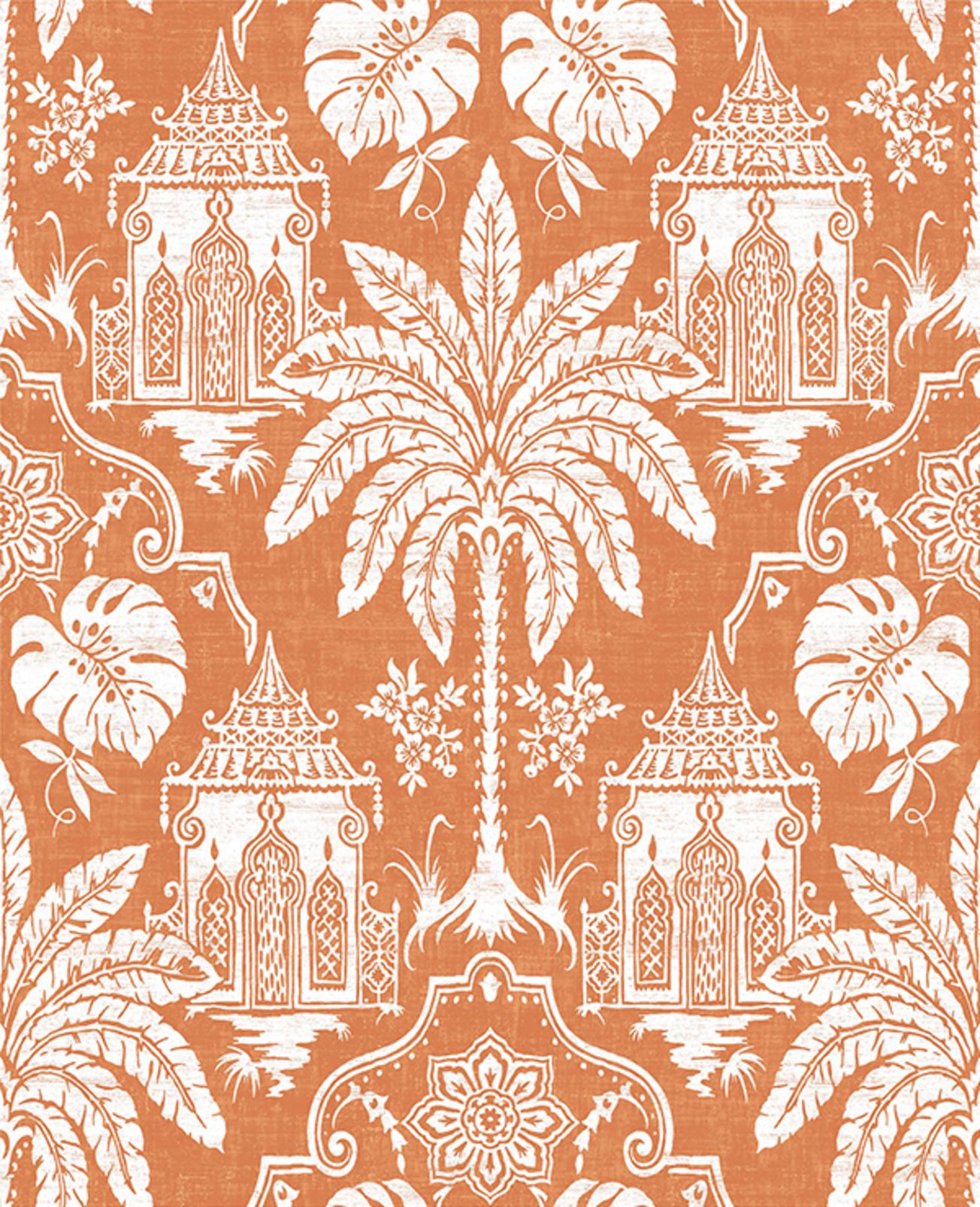 Imperial Orange Wallpaper