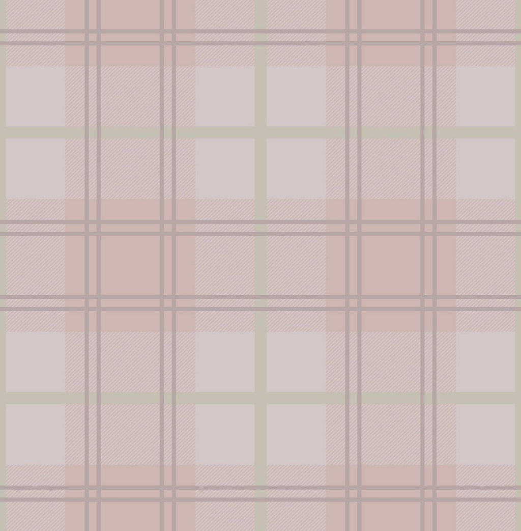 Tartan Pink Wallpaper