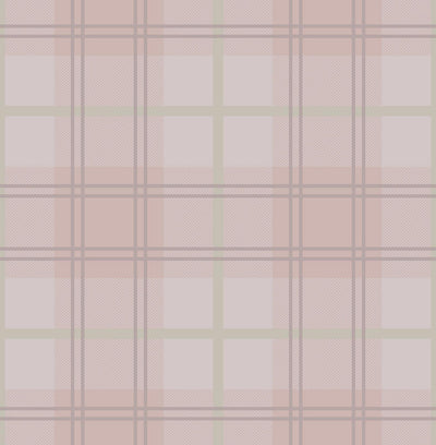 Tartan Pink Wallpaper