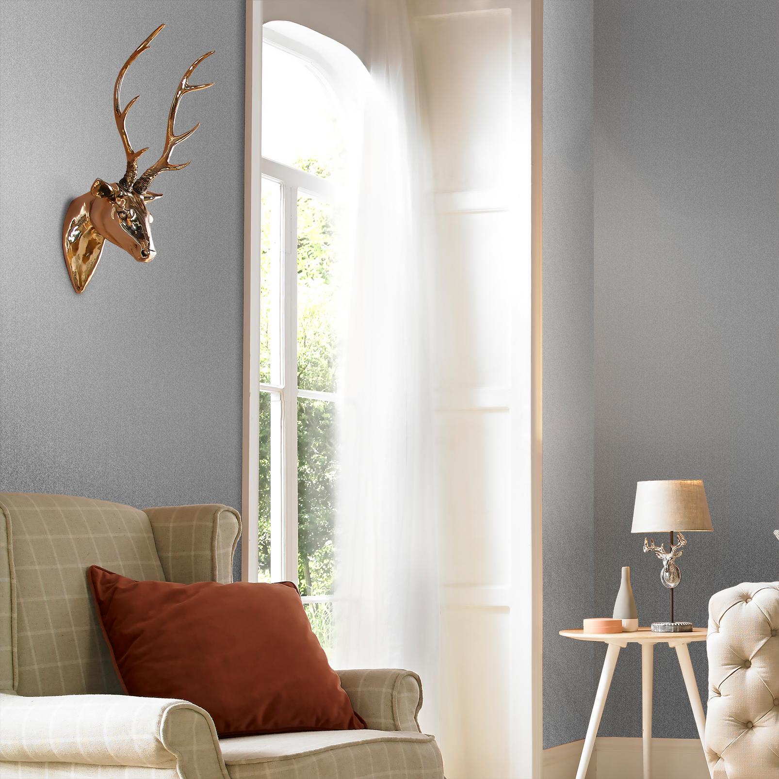 Knitted Texture Silver Wallpaper
