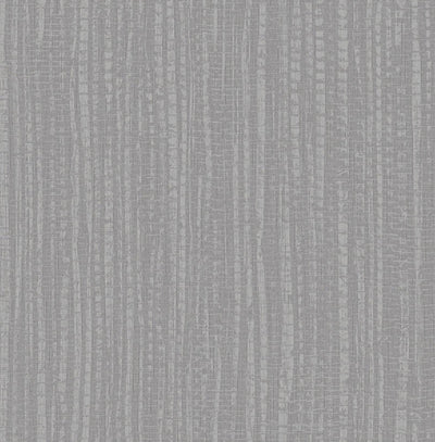 Bamboo Texture Silver Wallpaper