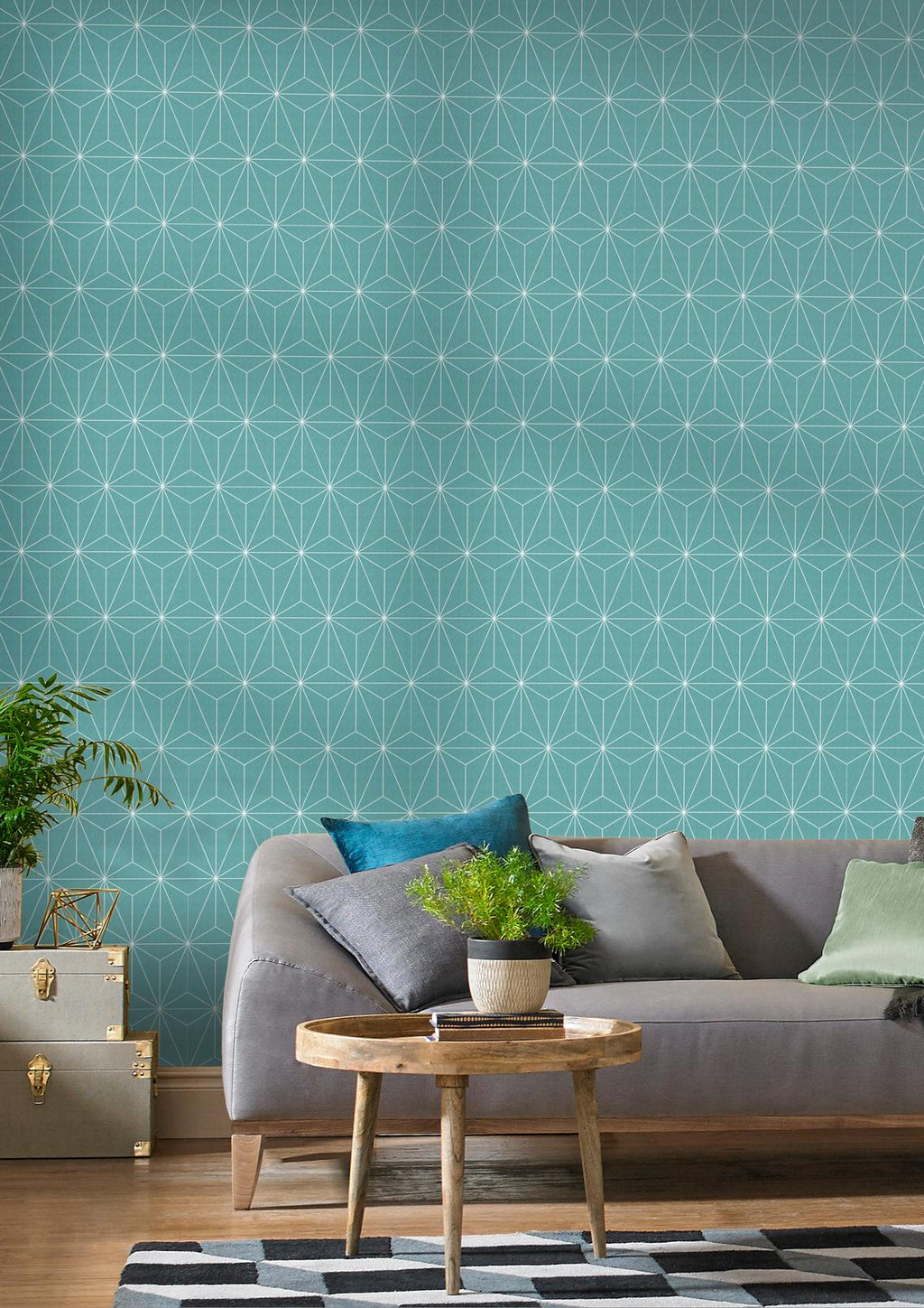 Prism Mint Wallpaper