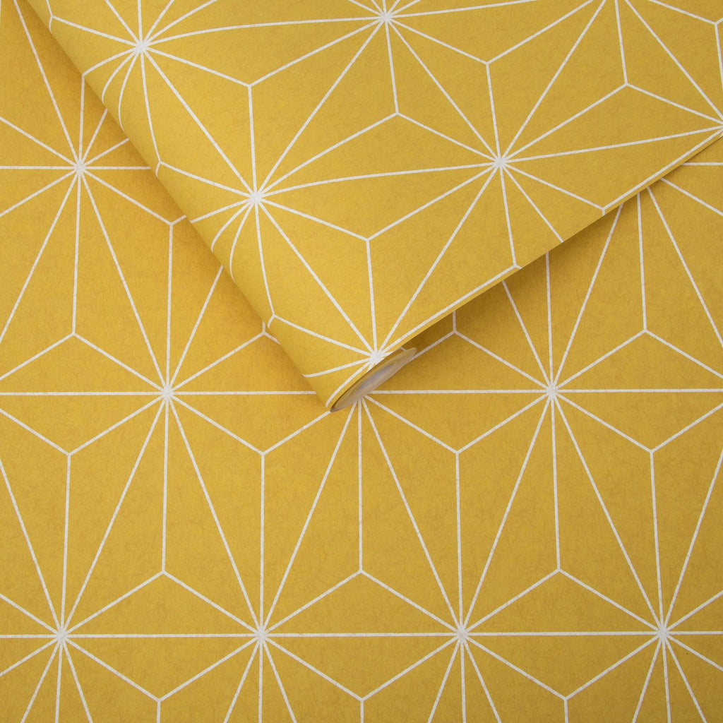 Prism Yellow Wallpaper