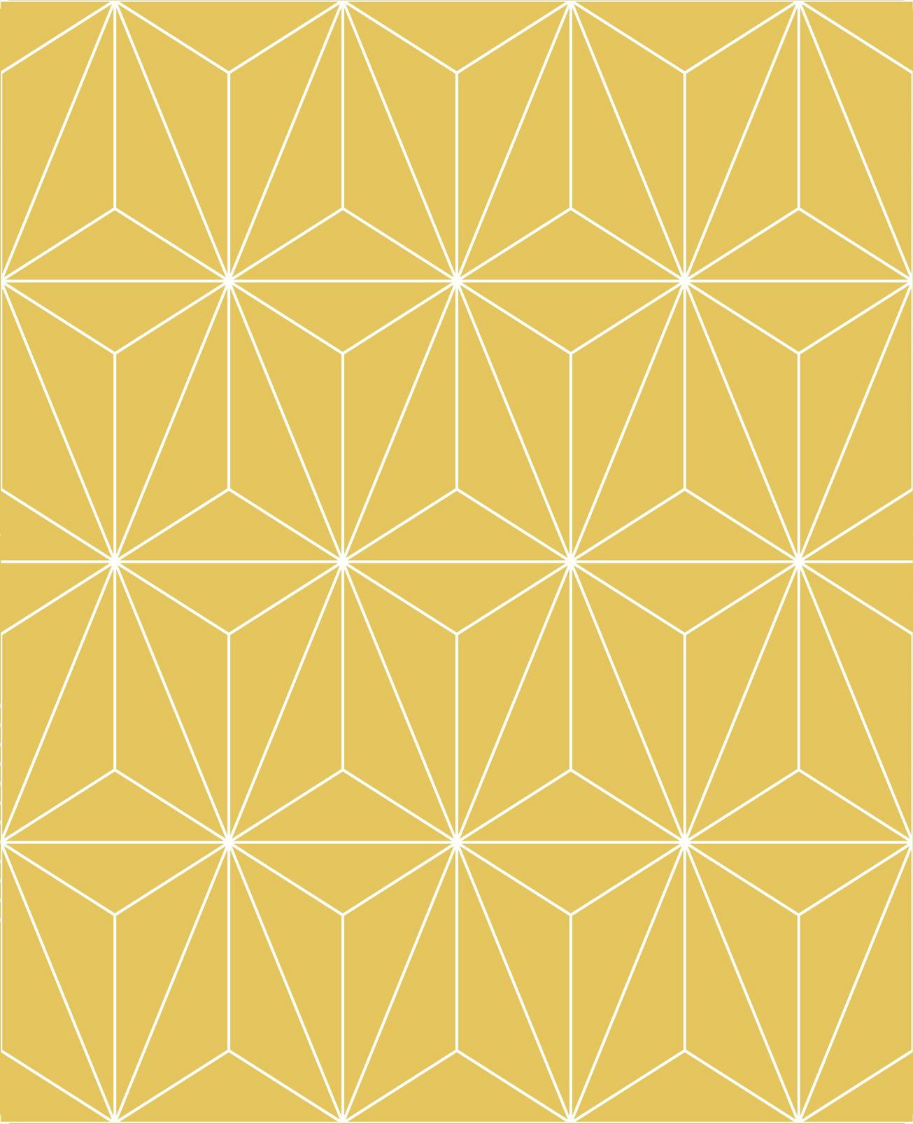 Prism Yellow Wallpaper