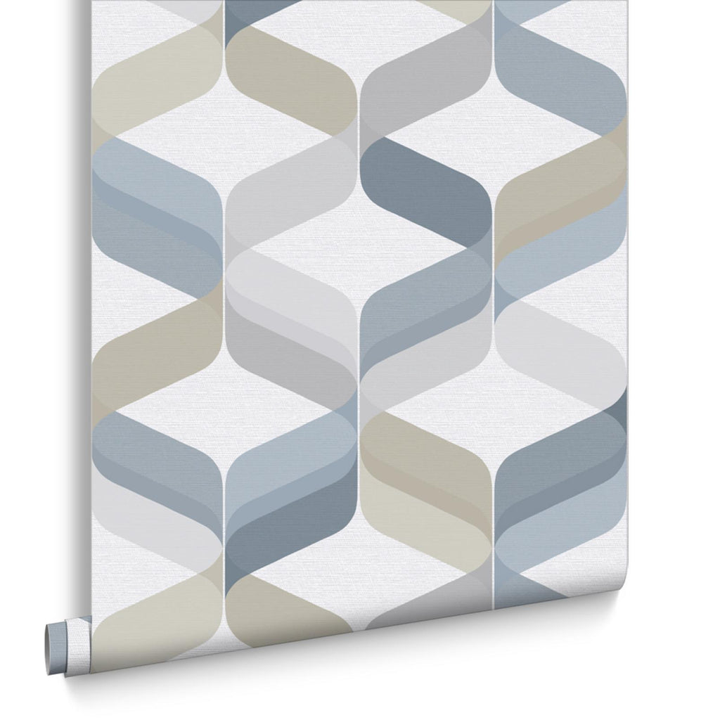 Retro Denim Wallpaper