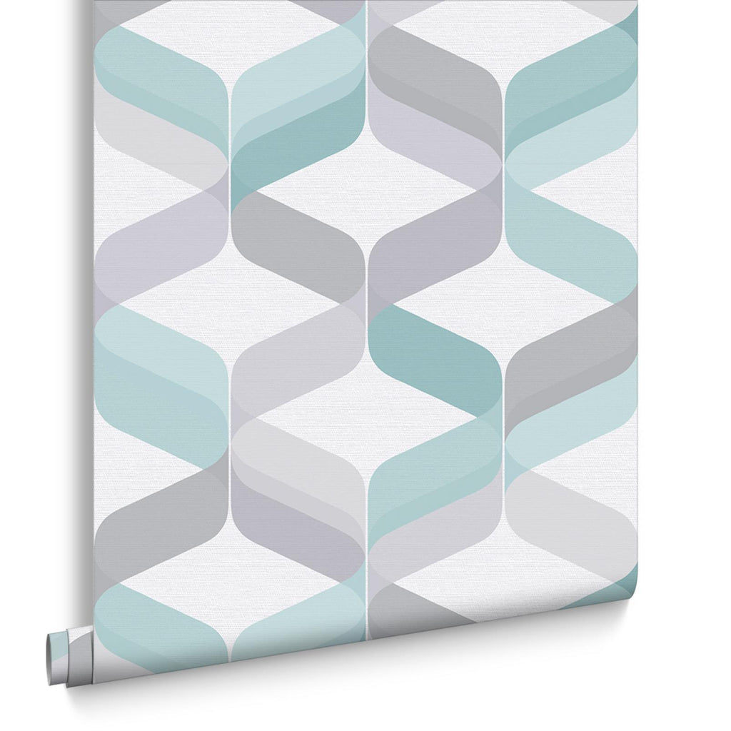Retro Aqua Wallpaper