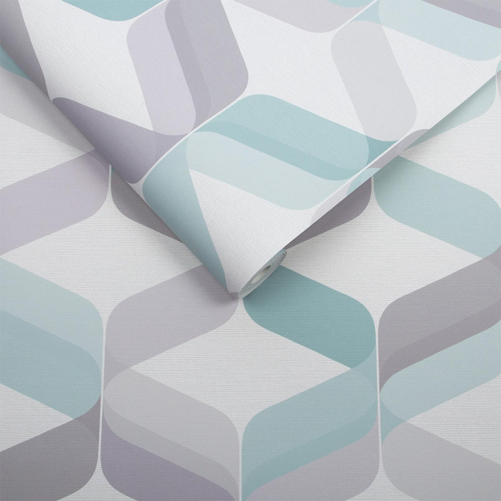 Retro Aqua Wallpaper