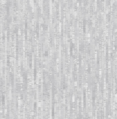 Betula Silver Wallpaper