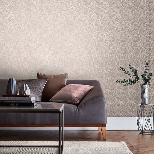 Botany Soft Rose Gold Wallpaper