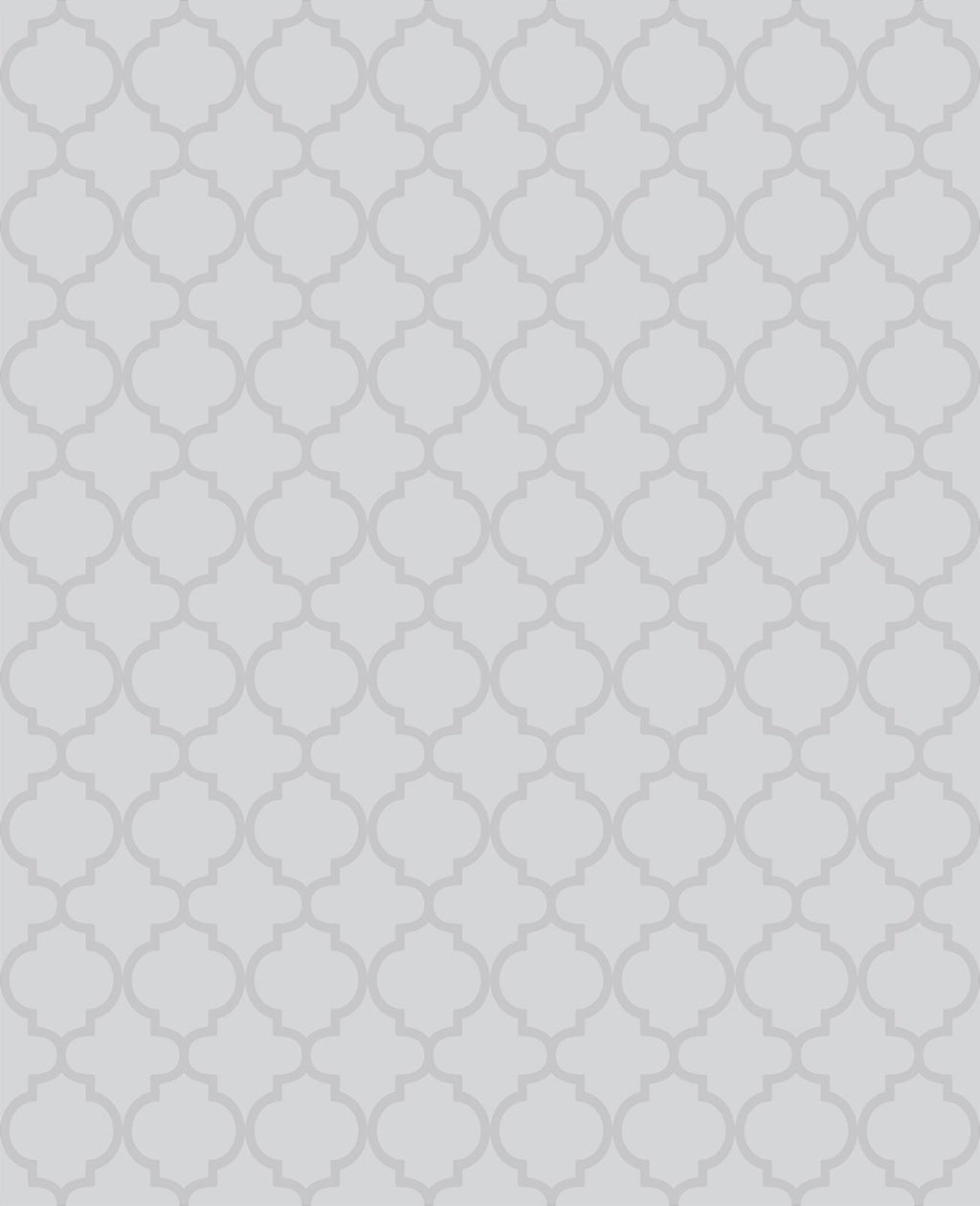 Trelliage Bead Silver Wallpaper