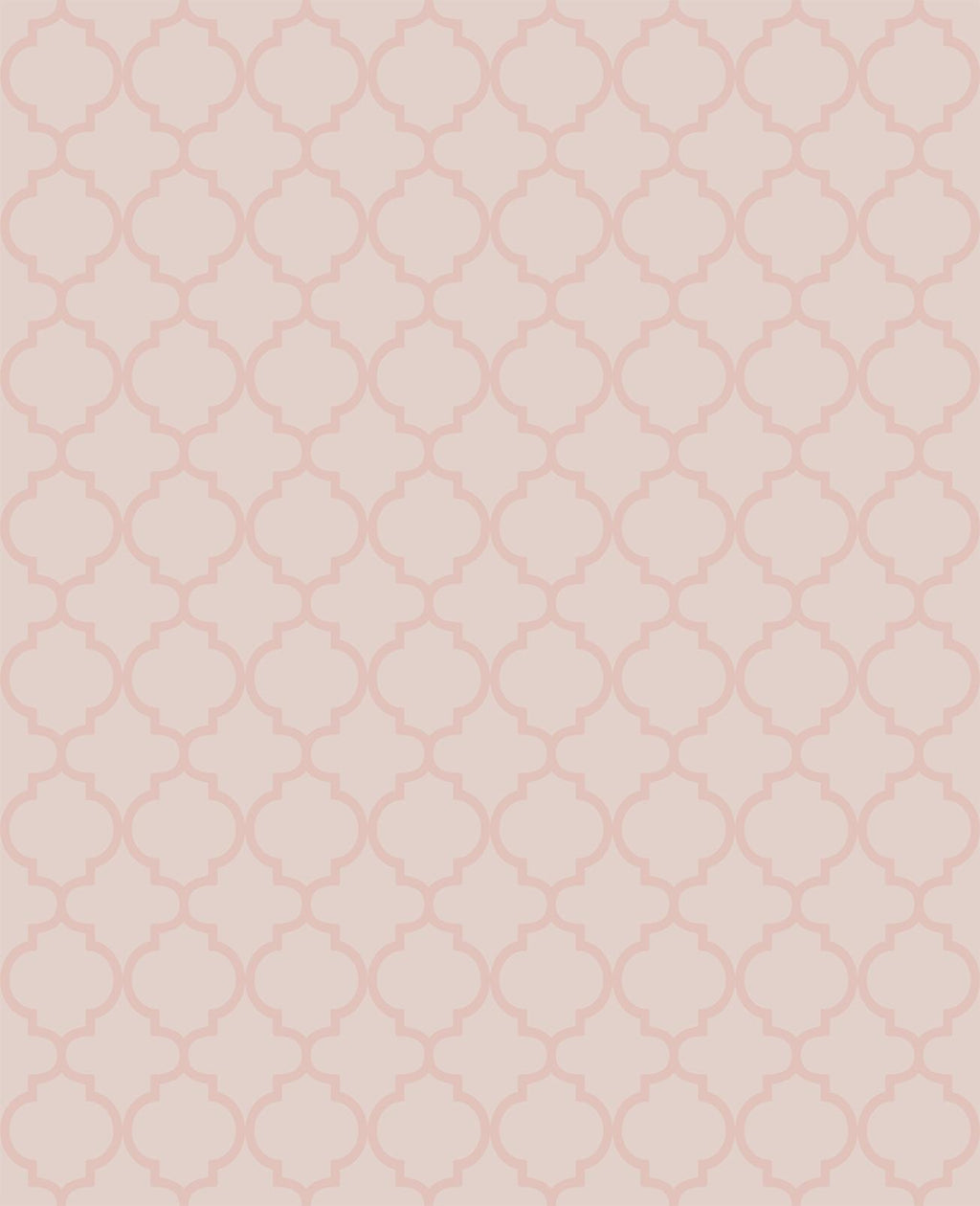 Trelliage Bead Rose Gold Wallpaper