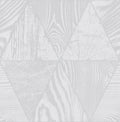 Geo Grain Silver Wallpaper