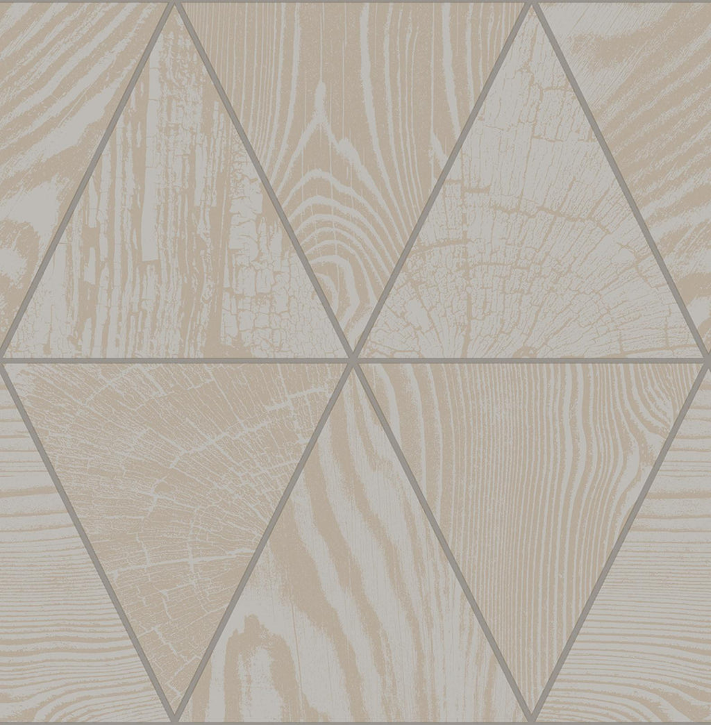 Geo Grain Ash Wallpaper