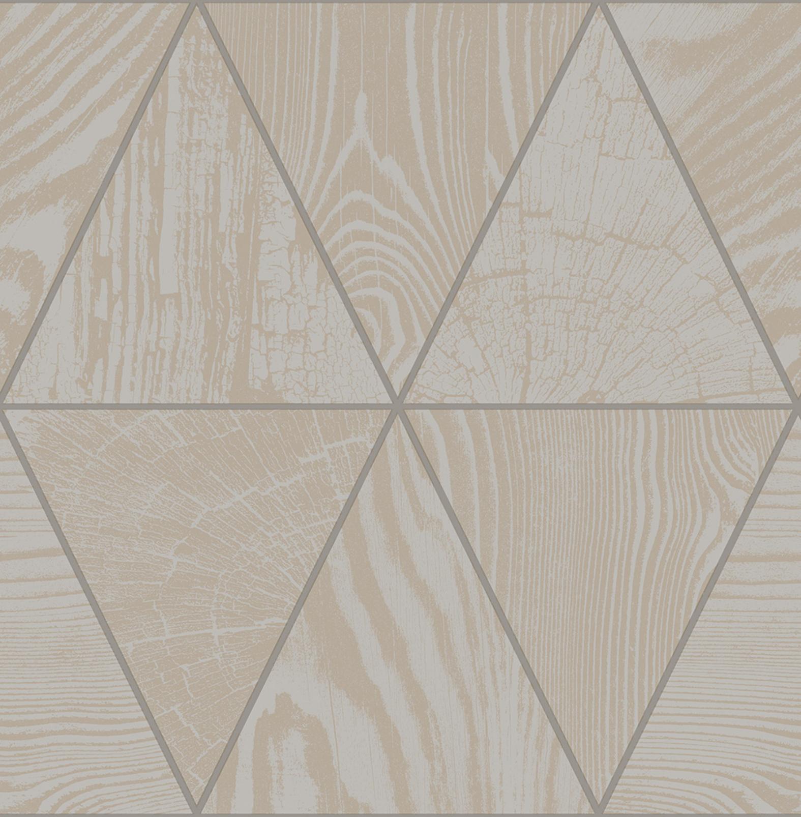 Geo Grain Ash Wallpaper