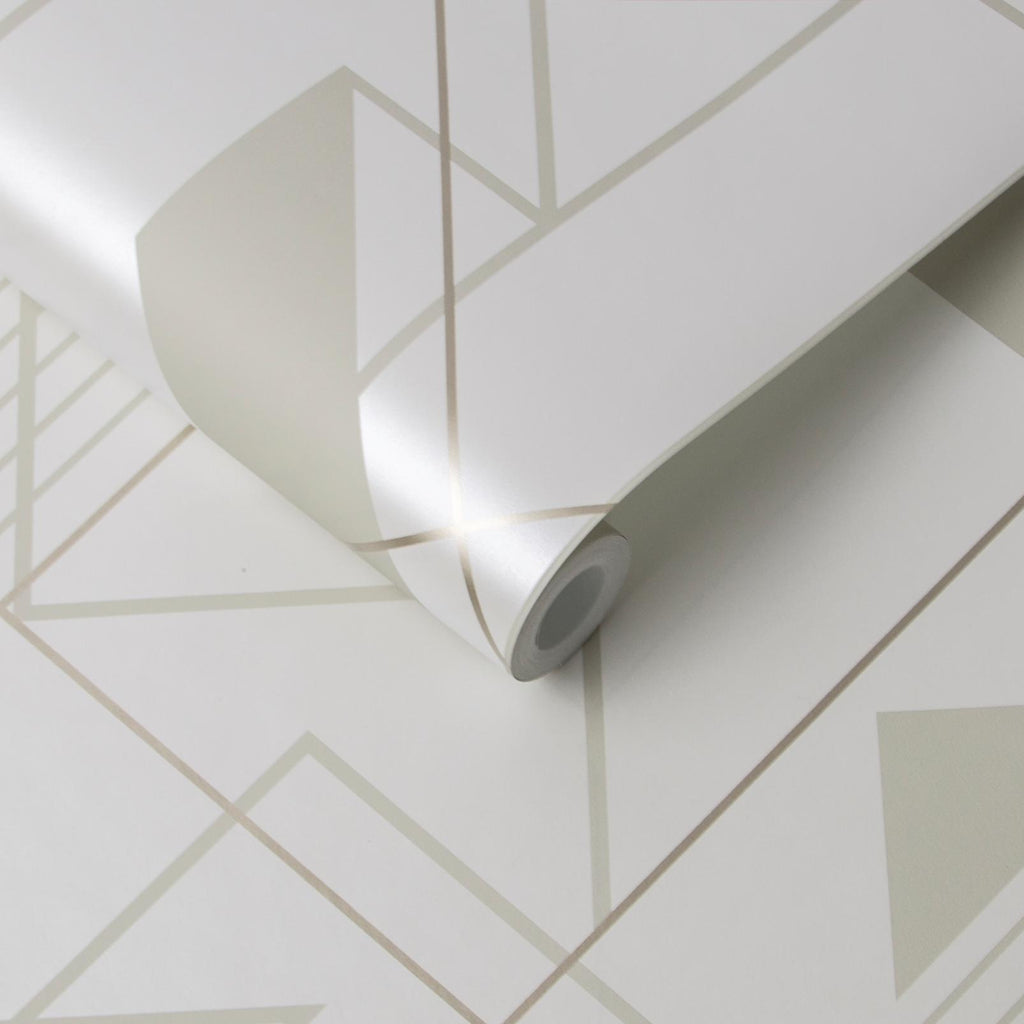 Graphic Parchment Wallpaper