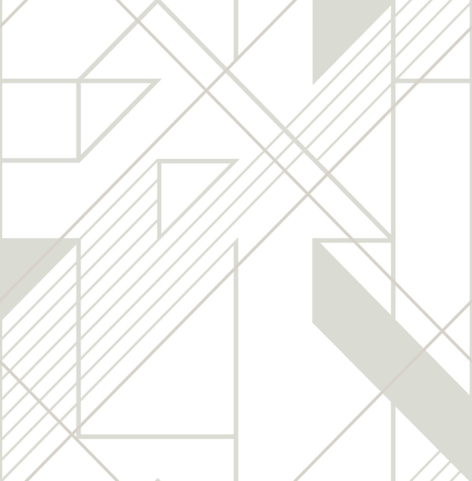 Graphic Parchment Wallpaper