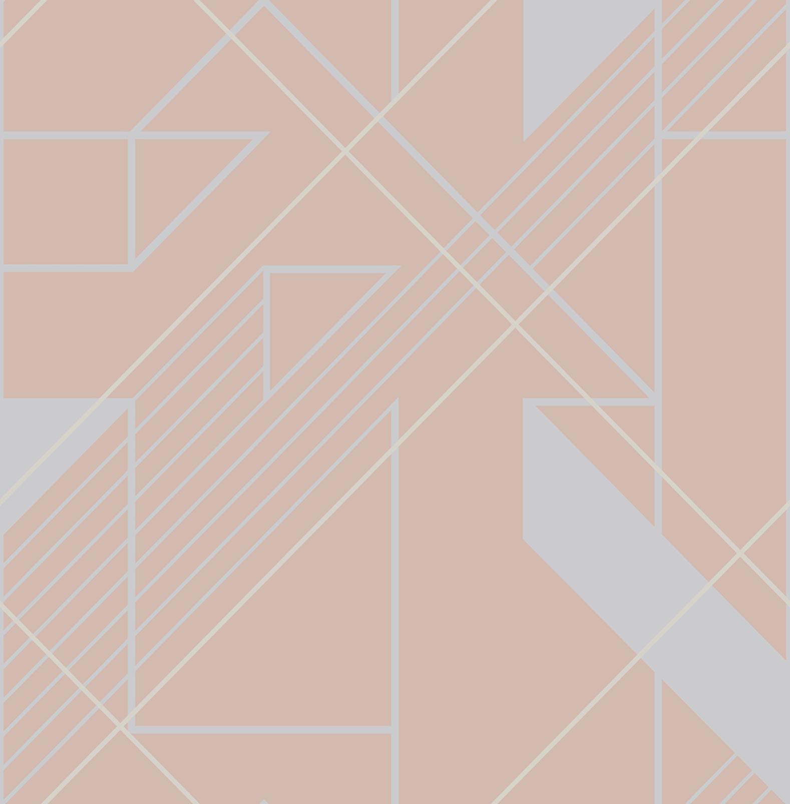 Graphic Blush Wallpaper