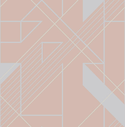 Graphic Blush Wallpaper