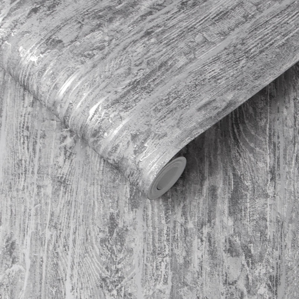 Grain Texture Ebony Wallpaper