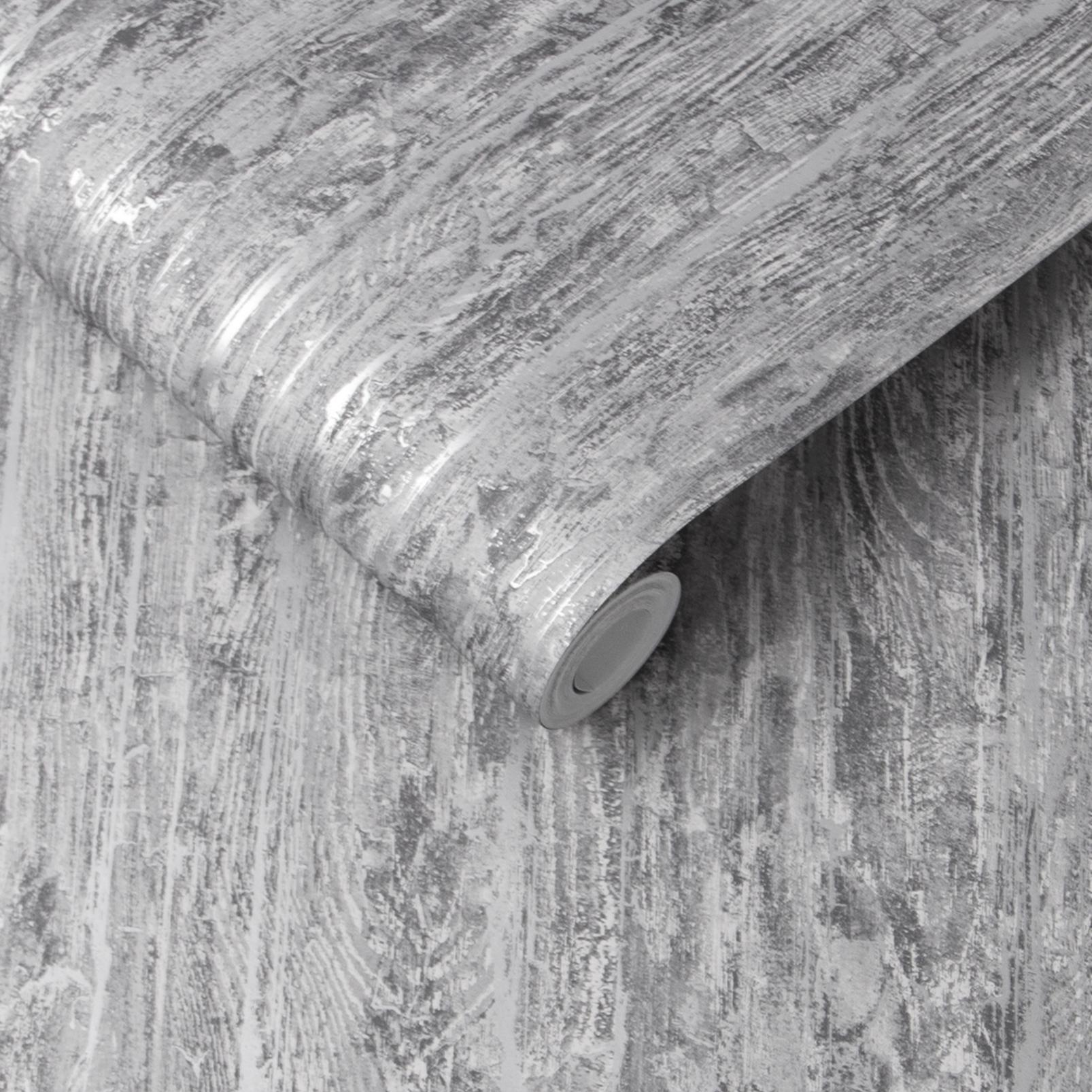 Grain Texture Ebony Wallpaper