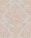 Antique Taupe & Rose Gold Wallpaper