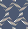 Vector Navy Gold Wallpaper