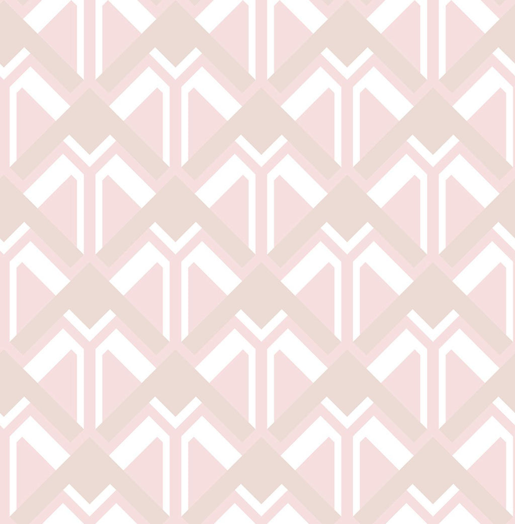 Beau Pink & Rose Gold Wallpaper