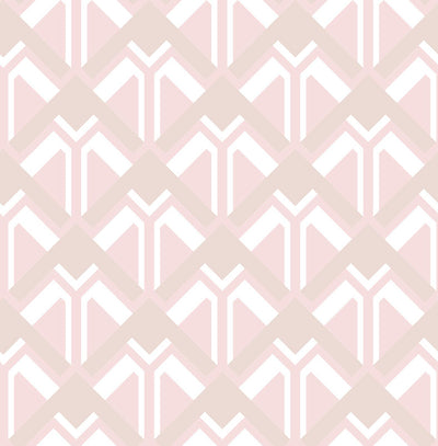 Beau Pink & Rose Gold Wallpaper
