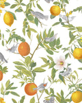 Amalfi White Wallpaper