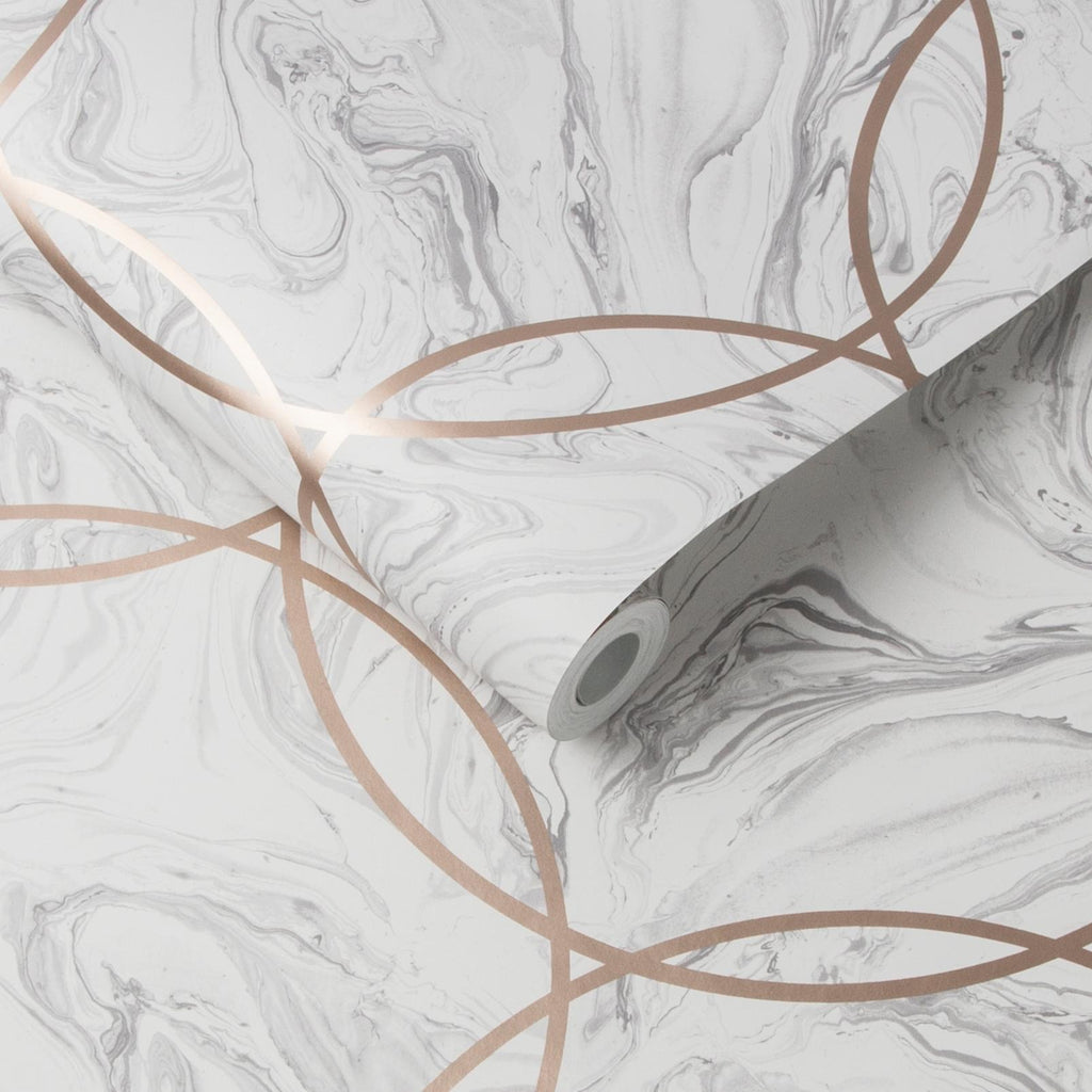Aqueous Geo Stone Wallpaper
