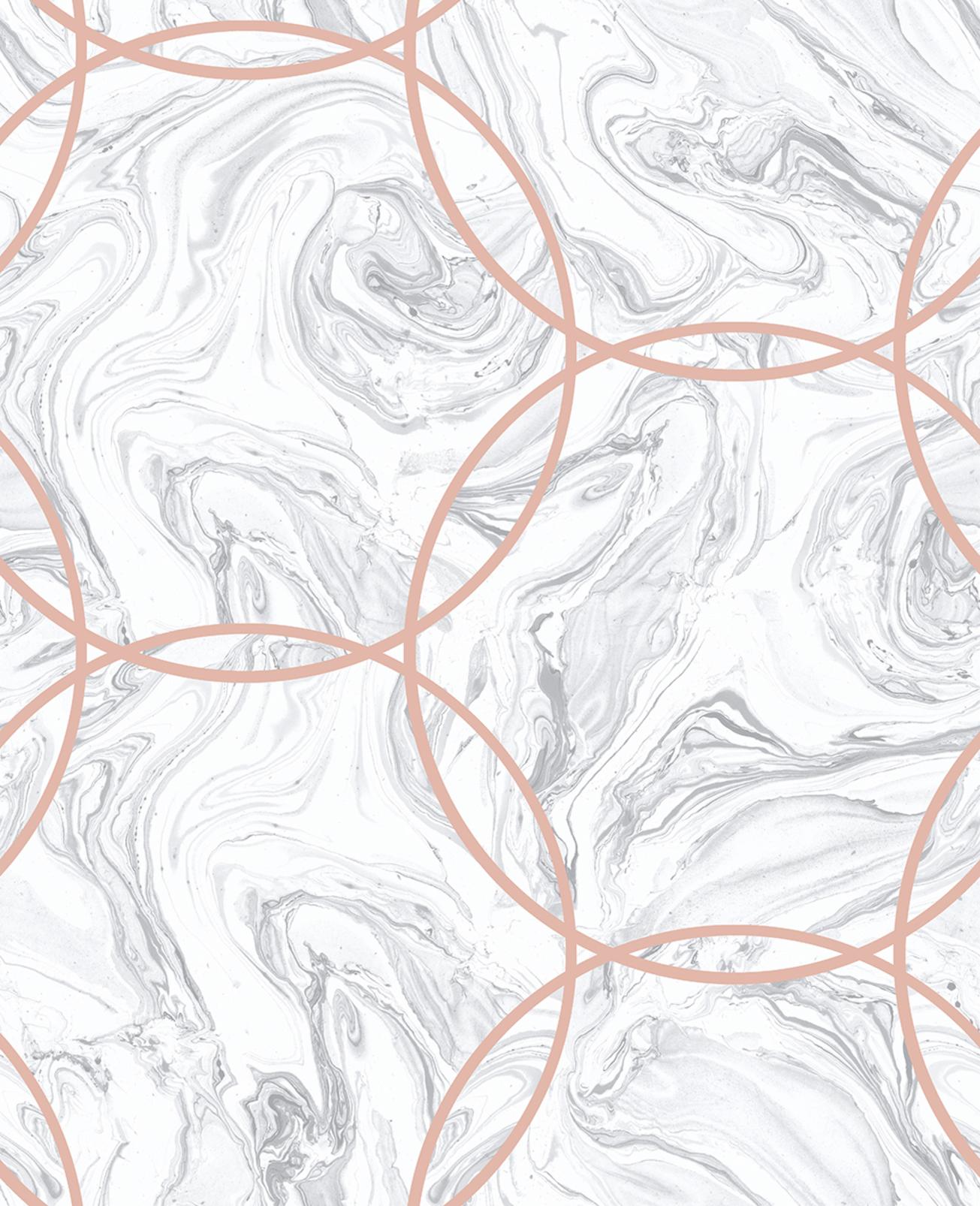 Aqueous Geo Stone Wallpaper
