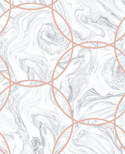 Aqueous Geo Stone Wallpaper