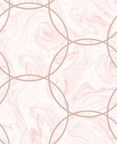 Aqueous Geo Quartz Wallpaper