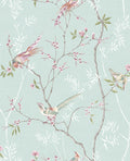 Tori Duck Egg Wallpaper